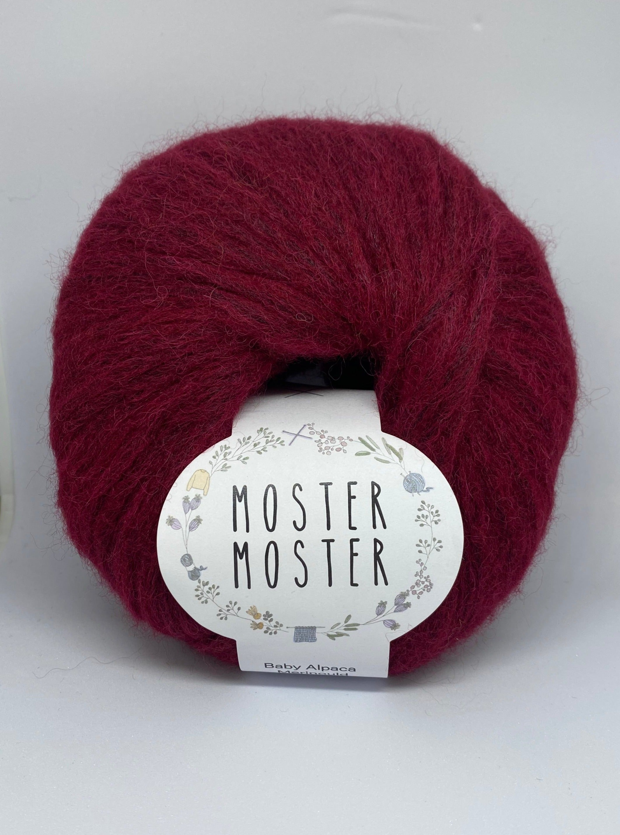 BORDEAUX (BABY ALPACA MERINOWOOL)